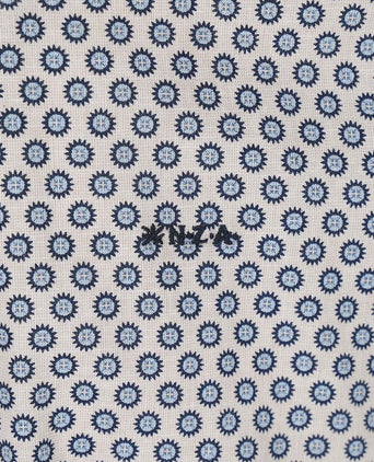 NZA overhemd jaden linnen blend blauw | Regular-fit