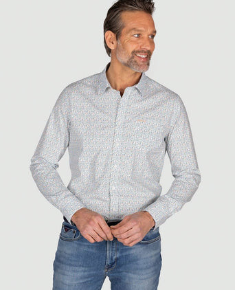 NZA overhemd kayson blue | Regular-fit