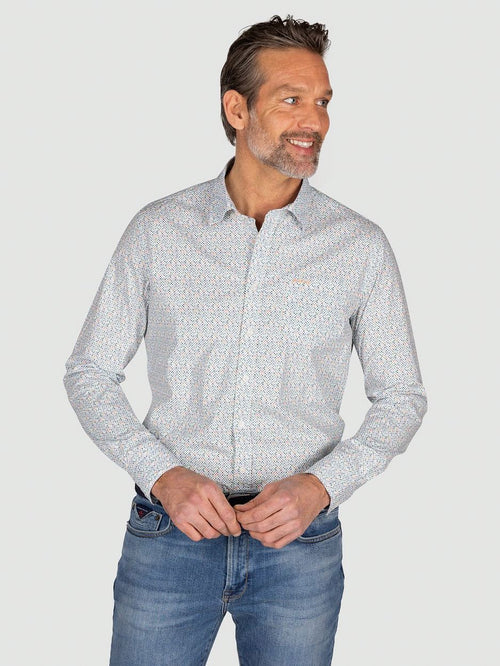 NZA overhemd kayson blue | Regular-fit