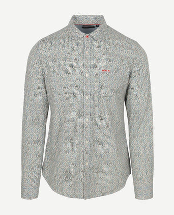 Overhemd kayson print multicolour
