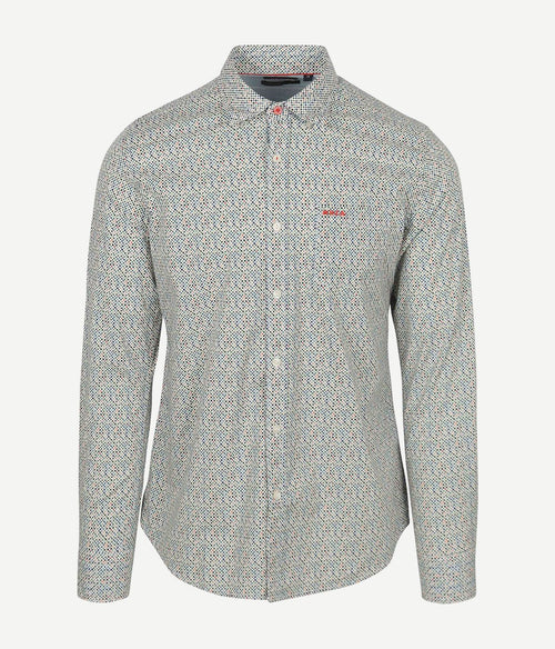 Overhemd kayson print multicolour