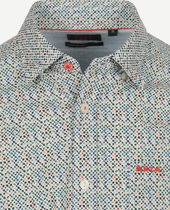 Overhemd kayson print multicolour