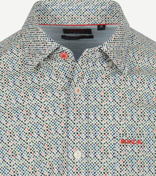 Overhemd kayson print multicolour