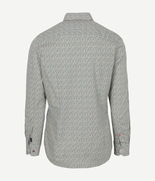 Overhemd kayson print multicolour