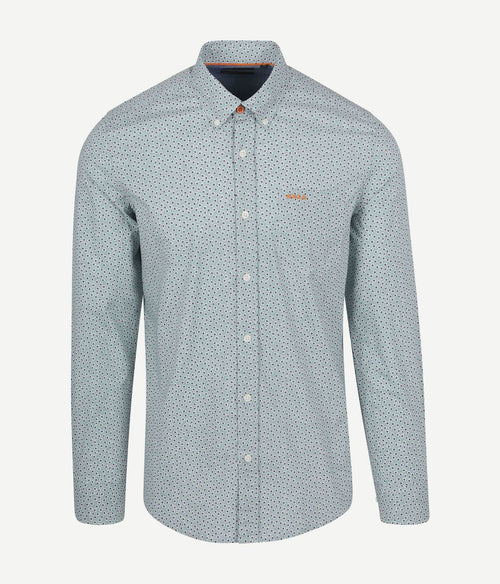 NZA overhemd kingston groen | Regular-fit