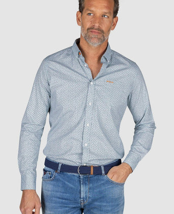 NZA overhemd kingston groen | Regular-fit