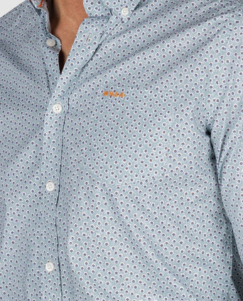 NZA overhemd kingston groen | Regular-fit