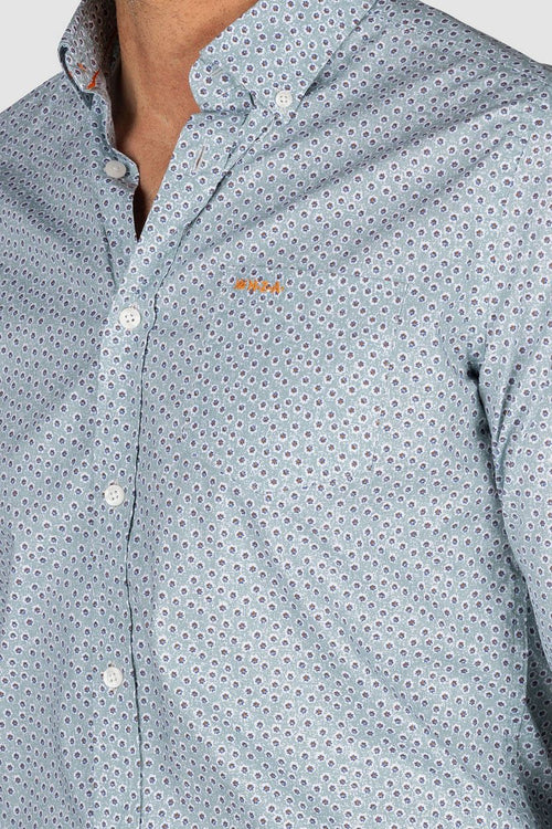 NZA overhemd kingston groen | Regular-fit