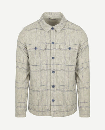 Overshirt atlas tenax check blauw