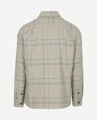 Overshirt atlas tenax check blauw