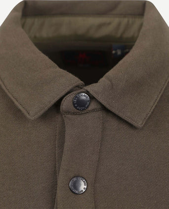 NZA overshirt Otakou donkergroen | Regular-fit