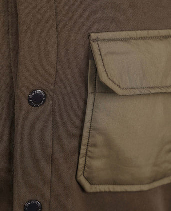 NZA overshirt Otakou donkergroen | Regular-fit