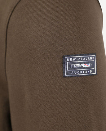 NZA overshirt Otakou donkergroen | Regular-fit