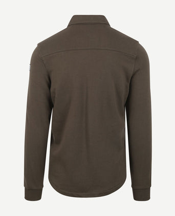 NZA overshirt Otakou donkergroen | Regular-fit