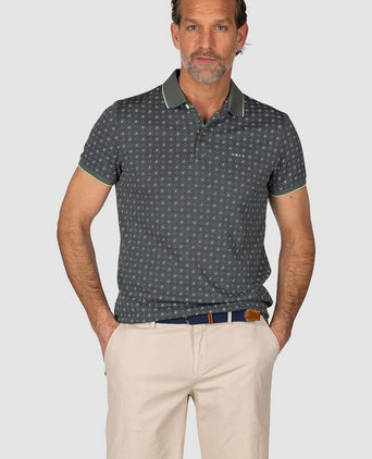 NZA polo ari forest green