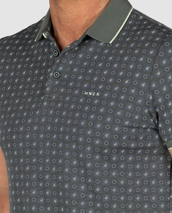 NZA polo ari forest green