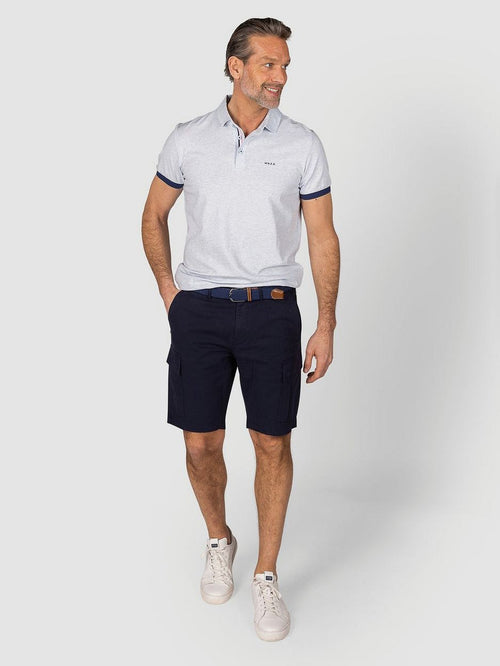NZA polo briggs pastel blauw | Regular-fit