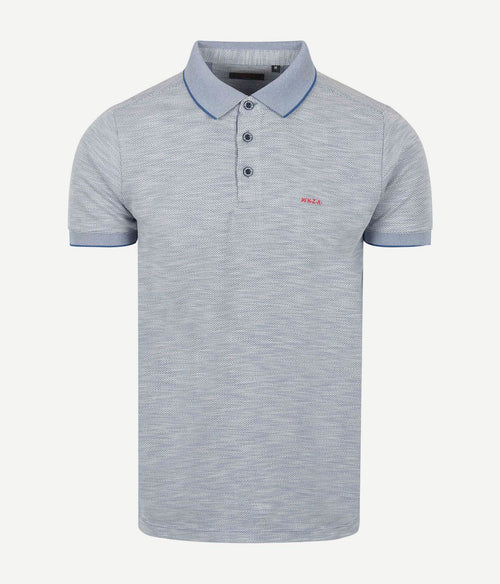 NZA polo corbin blauw | Regular-fit