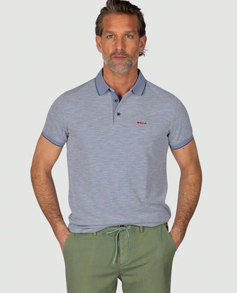 NZA polo corbin blauw | Regular-fit