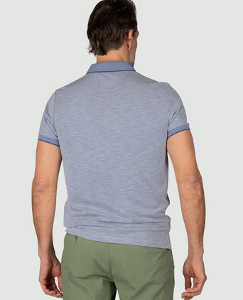 NZA polo corbin blauw | Regular-fit