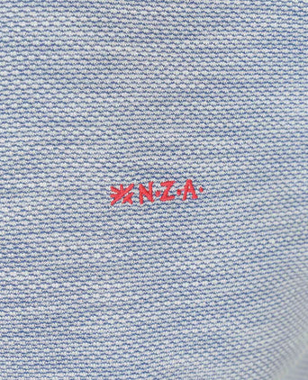 NZA polo corbin blauw | Regular-fit