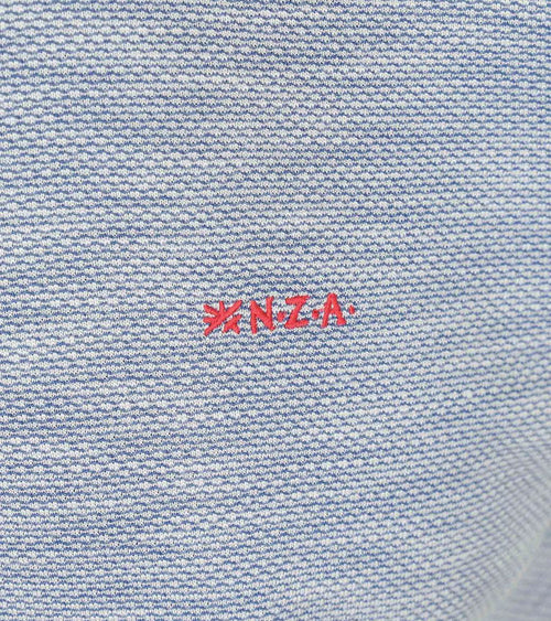 NZA polo corbin blauw | Regular-fit