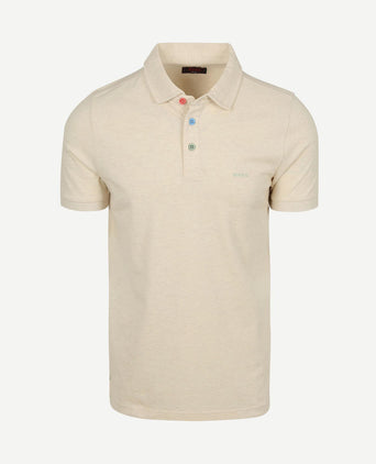 Polo hawera melange ecru
