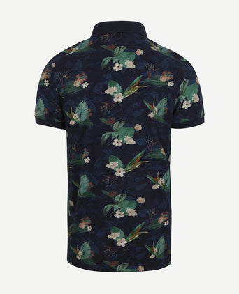 NZA polo nivalus donkerblauw | Regular-fit