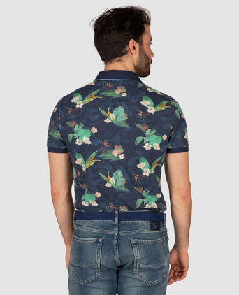 NZA polo nivalus donkerblauw | Regular-fit