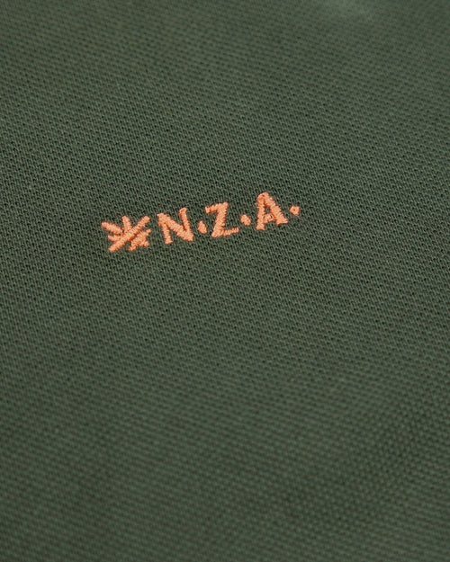 NZA polo peter forest green | Regular-fit
