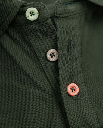 NZA polo peter forest green | Regular-fit