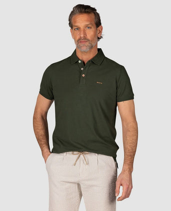 NZA polo peter forest green | Regular-fit