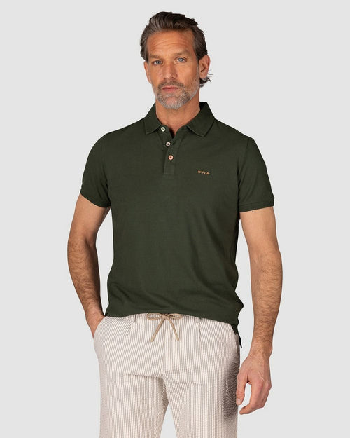 NZA polo peter forest green | Regular-fit