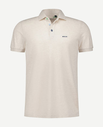 NZA polo peter light cream | Regular-fit