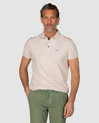 NZA polo peter light cream | Regular-fit