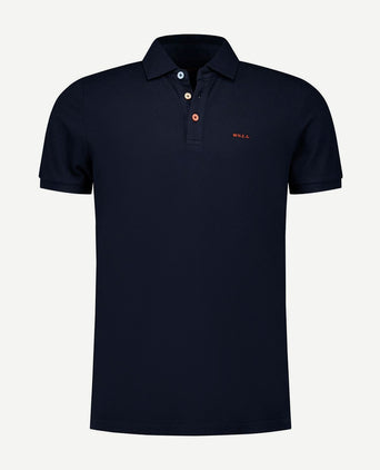 Polo peter midnight donkerblauw