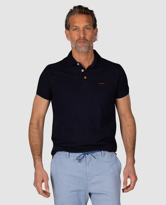 Polo peter midnight donkerblauw