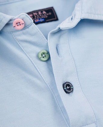 Polo peter pastel blue