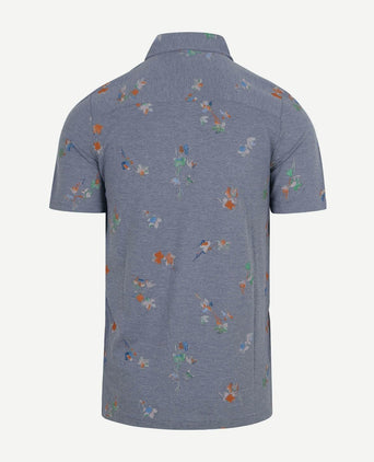 NZA polo russell dusk donkerblauw | Regular-fit