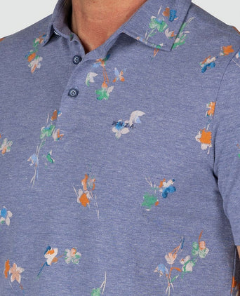NZA polo russell dusk donkerblauw | Regular-fit