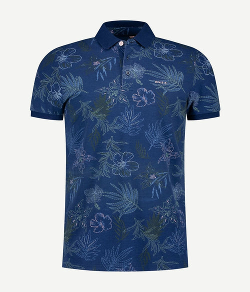 NZA polo wilmot blauw