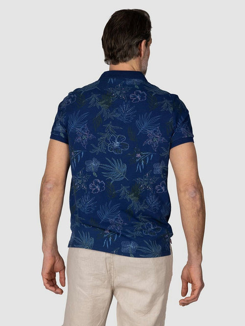 NZA polo wilmot blauw