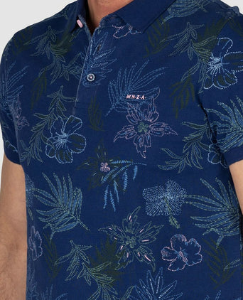 NZA polo wilmot blauw