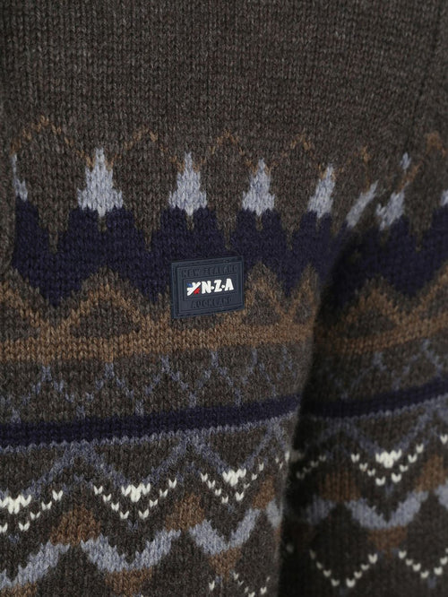 Pullover iker nordic wool blend hazel