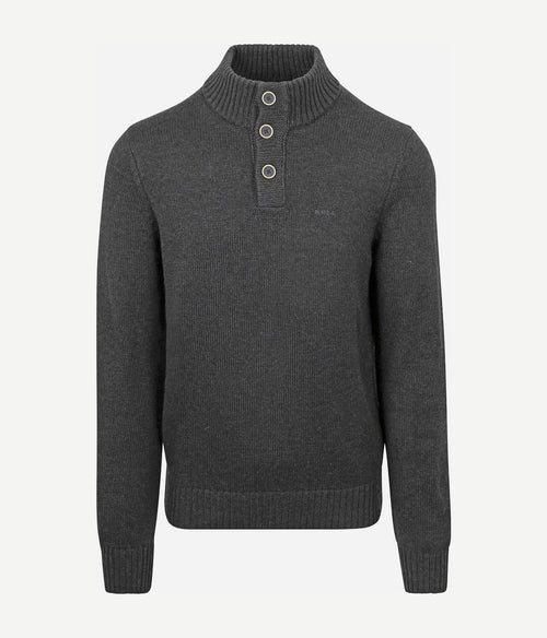 NZA pullover mocker adan antraciet | Regular-fit