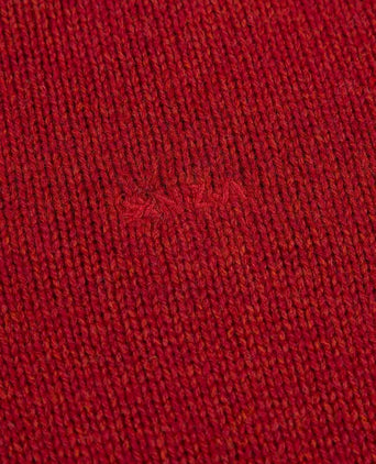 Pullover mocker adan cherry red