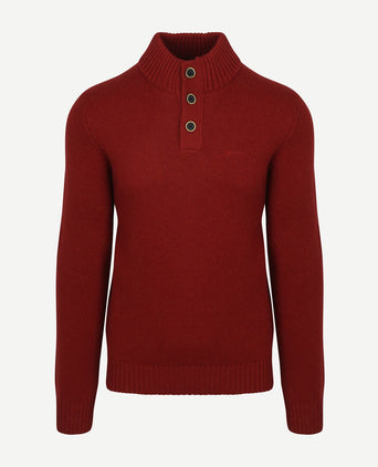 Pullover mocker adan cherry red