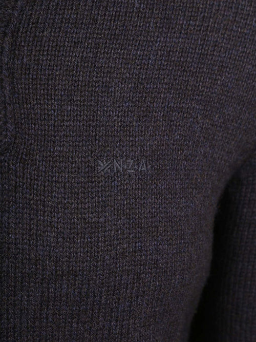 Pullover mocker adan donkerblauw