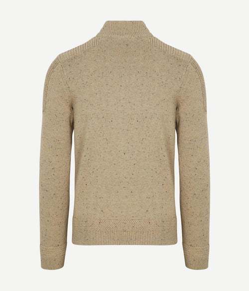 NZA pullover mocker conor melange warm beige | Regular-fit