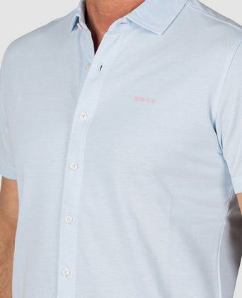NZA shirt short sleeve patrick pastel blue